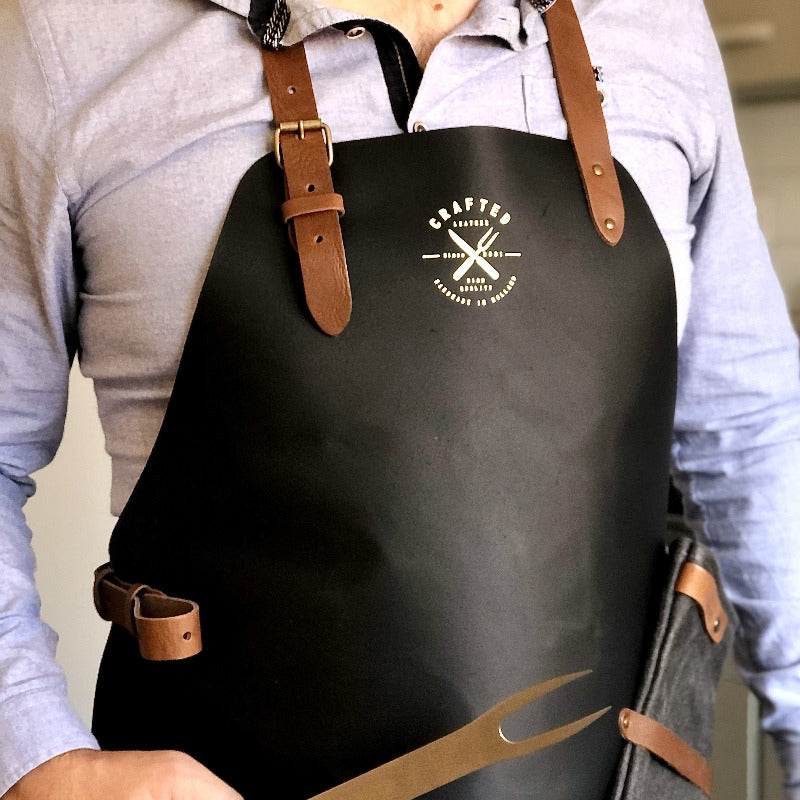 Tablier de Cuisine en Cuir pour homme - Crafted Leather - Cadeau homme –  ROBIN concept store masculin