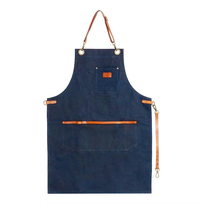 Tablier en toile ciré - Cadeau homme - Cadeau fête des pères
