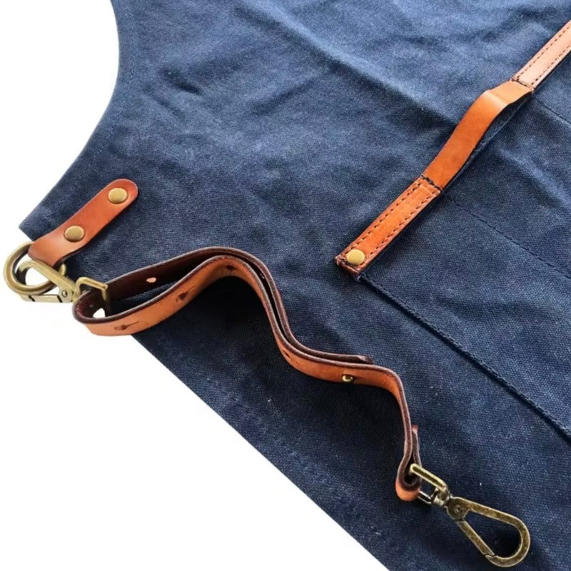 Lanière en cuir de tablier de barbecue - Cadeau homme