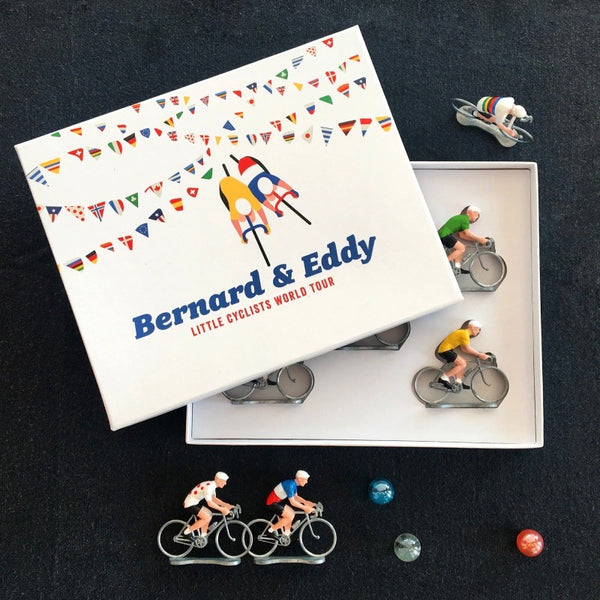 Cyclistes miniatures Tour de France. Cadeau pour homme