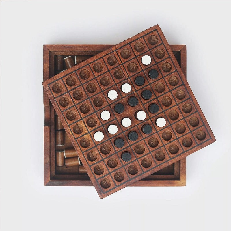 Reversi en bois - jeu en bois - Iron & Glory – ROBIN concept store