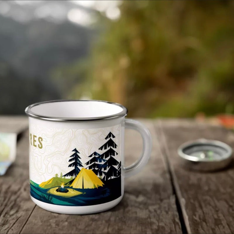 Mug de randonnée pour un cadeau homme