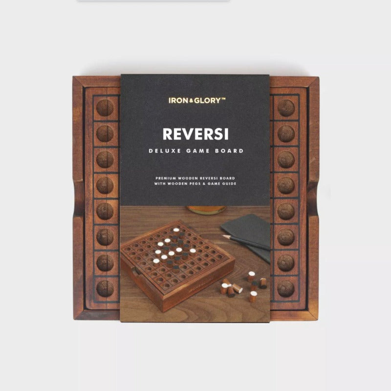 Jeu Reversi en bois collection, cadeau homme.