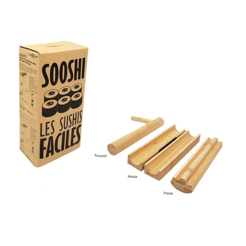 Cookut - Sooshi Kit à Sushis - Les Secrets du Chef