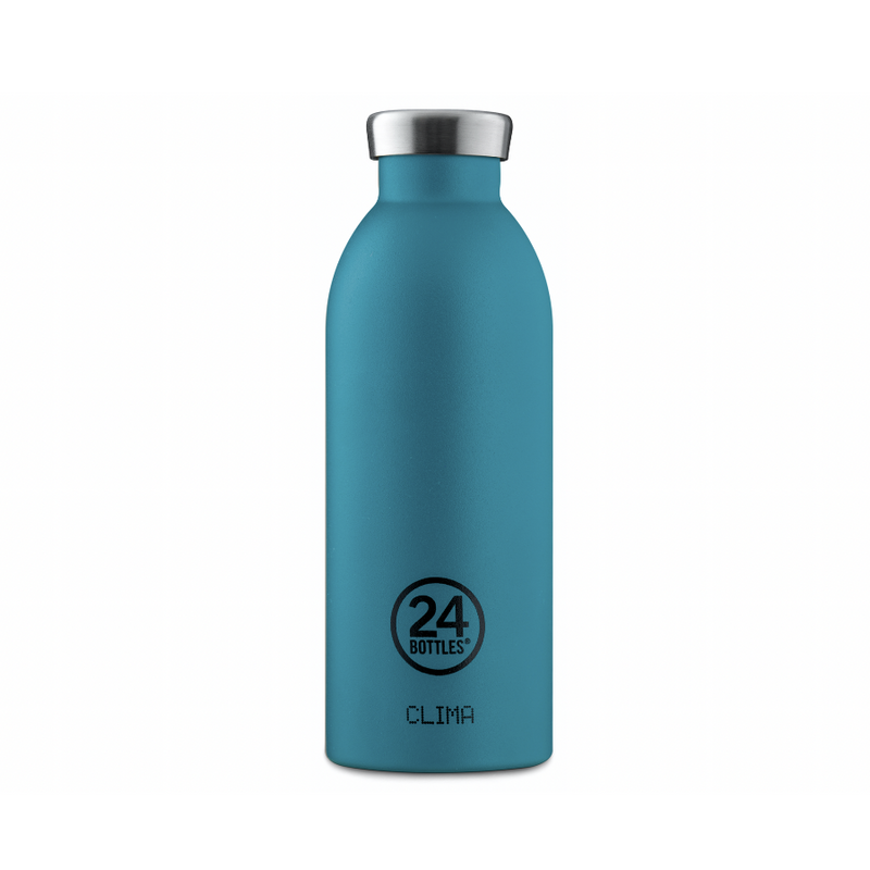 Bouteille en inox 500ml - Bleu turquoise- 24 Bottles – ROBIN concept store  masculin