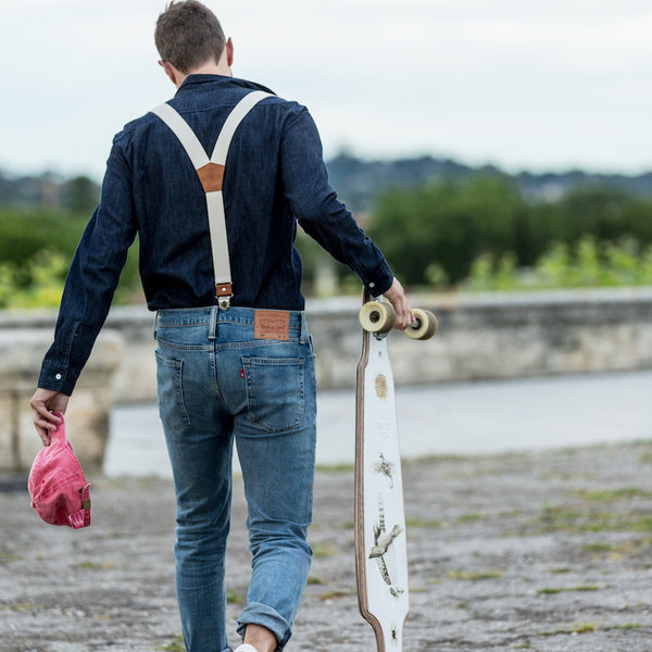 Bretelle de la marque Vertical l'accessoire. Accessoire de mode homme.