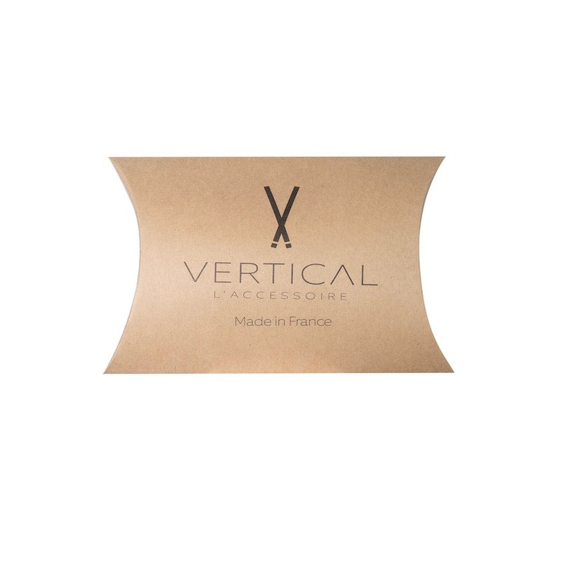 Packaging pour le portefeuille en cuir Vertical l'accessoire.