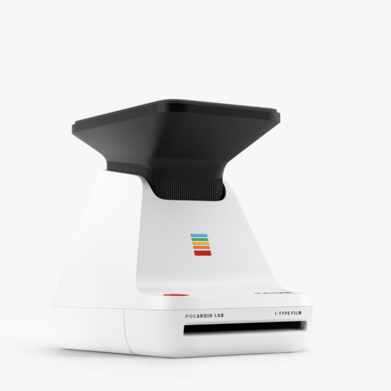 Laboratoire photo pour smartphone, POLAROÏD-lab. Imprimante photo polaroid instantané. Imprimez les photos du téléphone. Cadeau original chez Robin concept store homme, boutique en ligne de cadeau masculin. Annecy