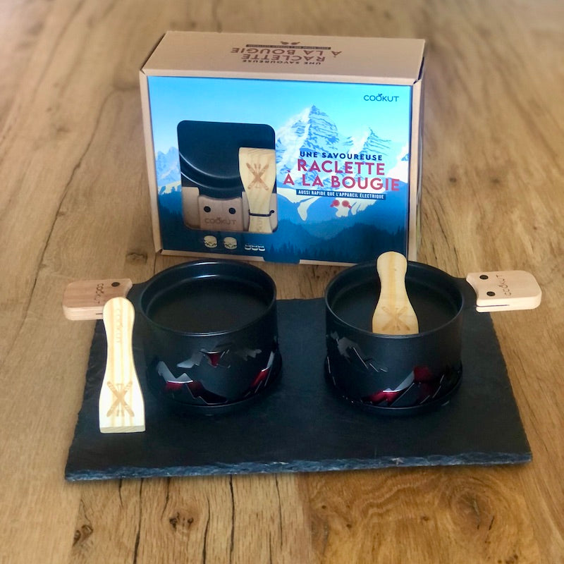 Raclette à la bougie édition limité Cookut. Cadeau fêtes des mères - cadeau fêtes des pères.