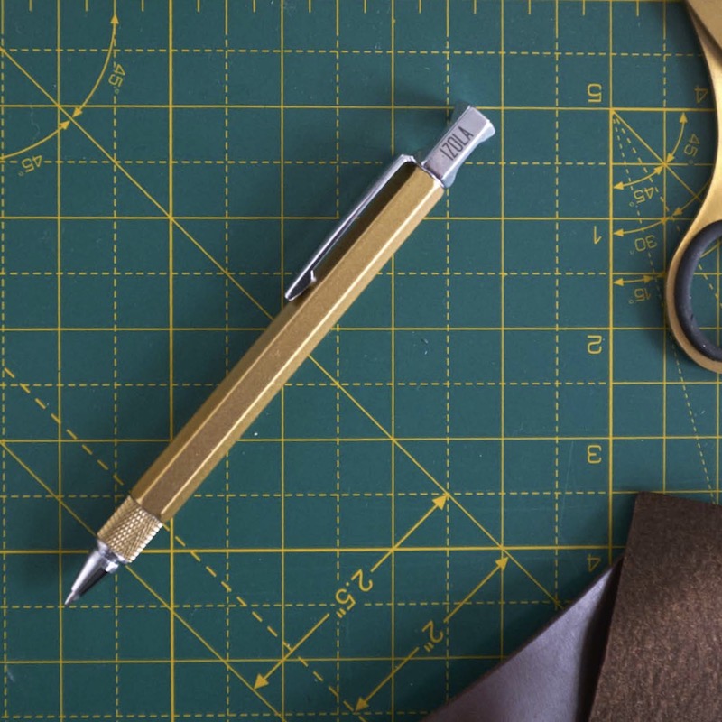 Stylo laiton multifonction 6 en 1 Izola 