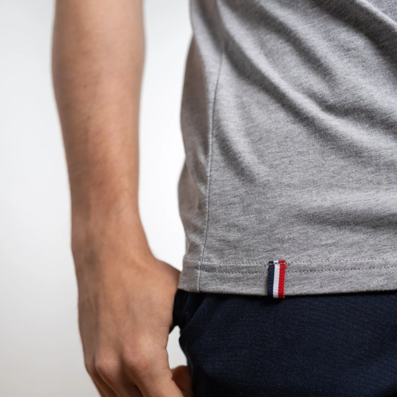 T-shirt homme,Teeshirt homme, T-shirt 100% coton bio | 180 g/m², Gris  de la Maison Ft, vêtement pour homme, idée cadeau homme, noël, fête des pères chez Robin concept store masculin à Annecy, concept store homme.