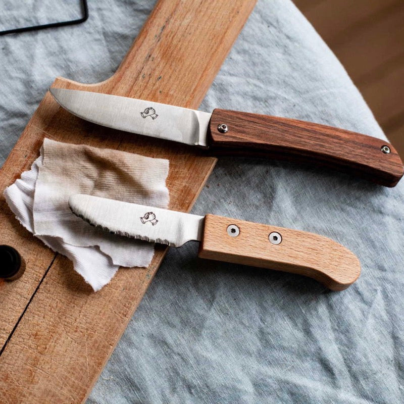 Kit couteau à fabriquer en famille. Cadeau fête des pères.