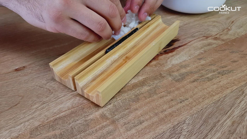 vidéo de présentation de l'appareil à sushis, cuisine japonaise, cuisine asiatique, chef cuisto. Ustensile de cuisine. Accessoires de Cookut. Bien cuisiner. Bonne idée cadeau Robin concept store, boutique en ligne de cadeau pour homme. Annecy