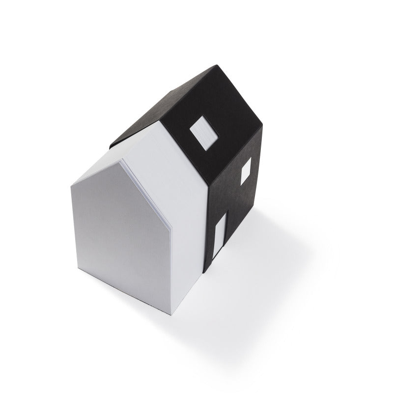 Bloc notes presse papier Cinq Points en forme de maison. Accessoire Bureau. idée cadeau. Bloc notes presse papier Cinq Points. Papeterie, Pense bête. Notepad, papeterie élégante. Une bonne idée cadeau chez Robin concept store, boutique en ligne de cadeau pour homme. Annecy