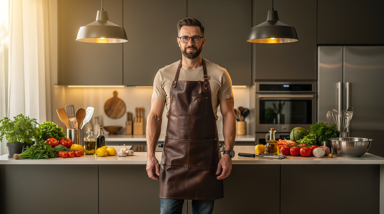 Choisir le tablier de cuisine idéal pour l'homme moderne