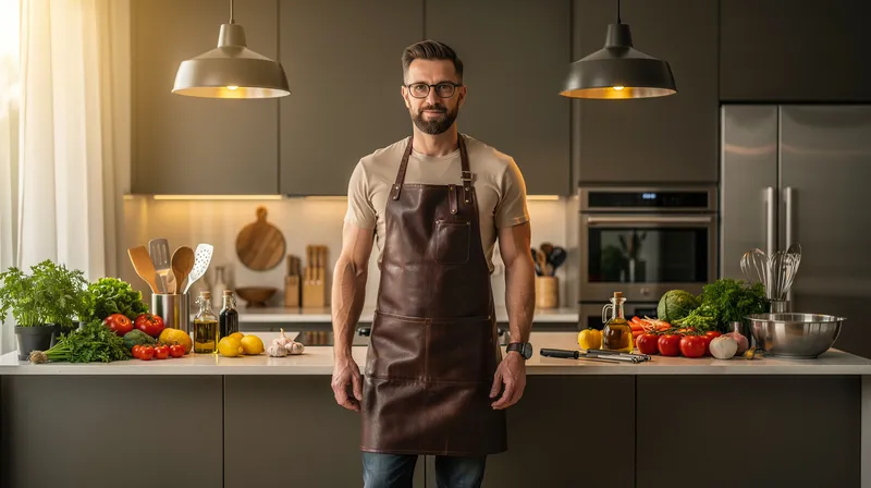 Choisir le tablier de cuisine idéal pour l'homme moderne