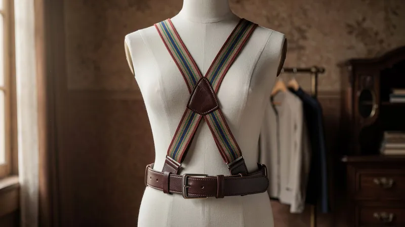 Comment allier ceinture et bretelles pour un look tendance