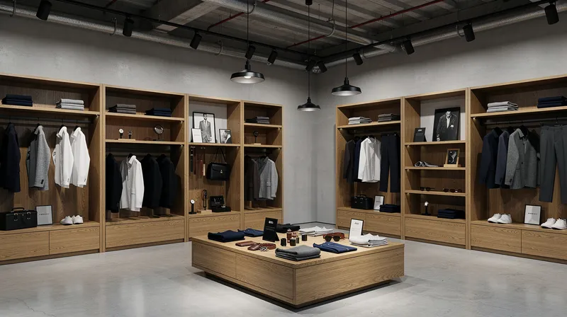 Comment aménager un concept store homme inspirant et fonctionnel