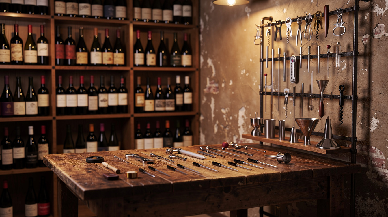 Comment créer un espace dédié à l'atelier du vin chez soi