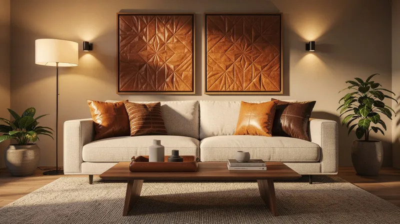 Comment intégrer le cuir accessoire dans votre décoration intérieure