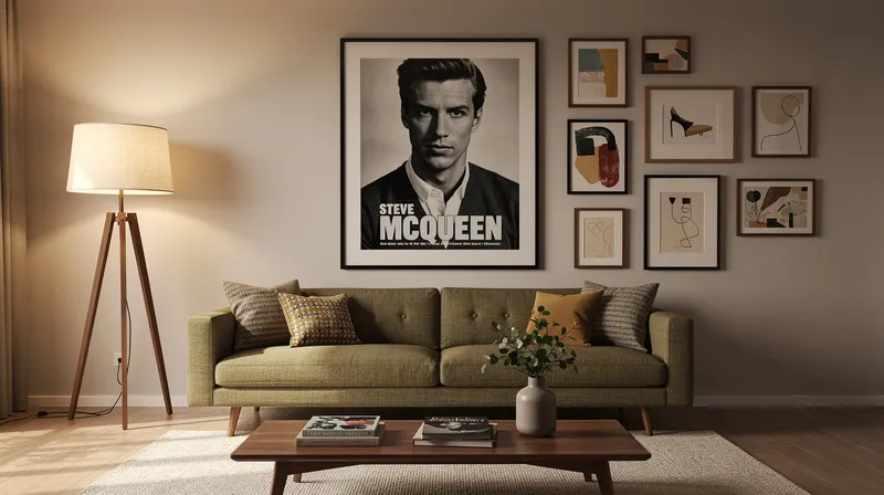 Comment intégrer un tableau Steve McQueen dans votre décoration intérieure