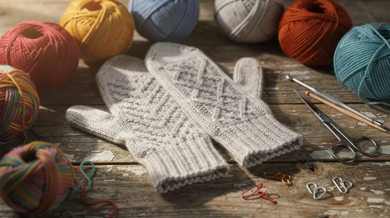 Créer des mitaines au crochet élégantes et pratiques