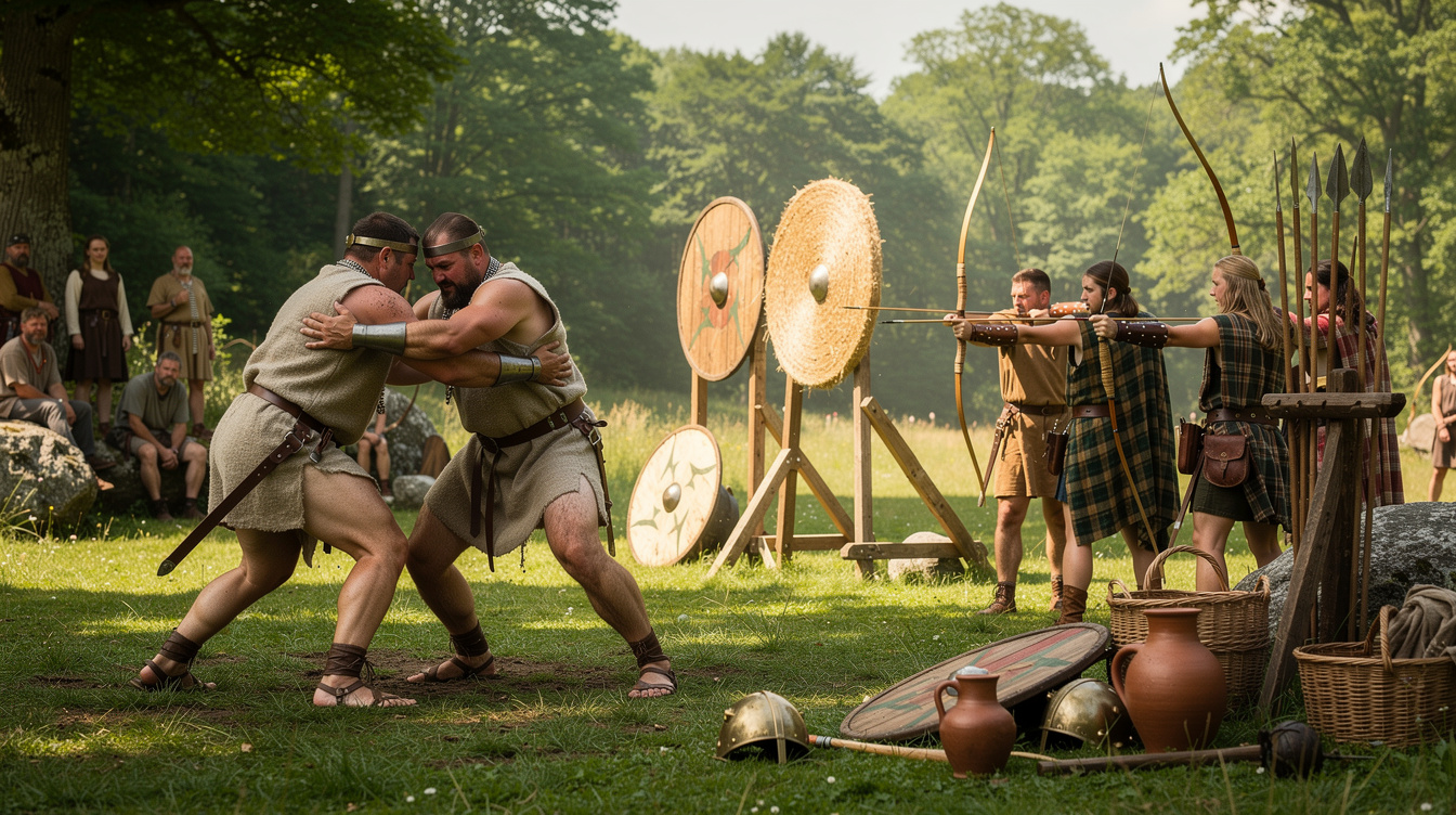 Découverte des sports d'époque : traditions gauloises et leur héritage