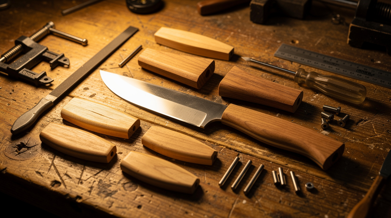 Découvrez comment créer votre propre couteau en kit facilement