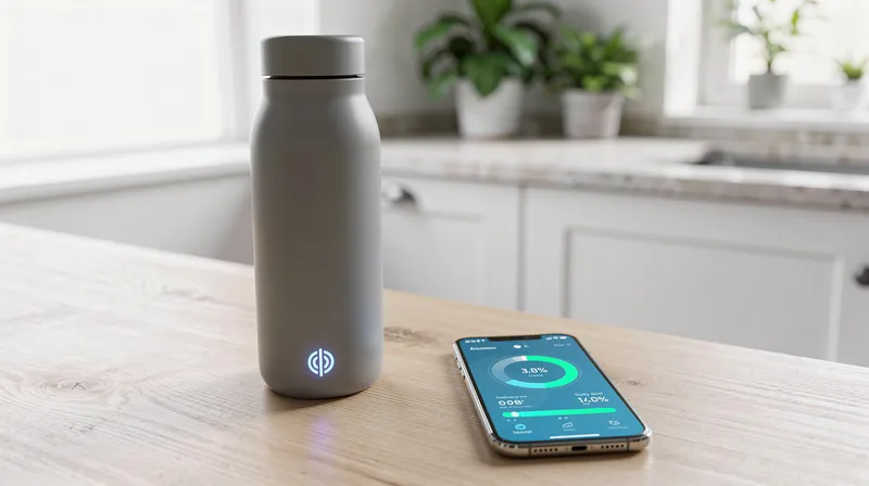 Découvrez la gourde connectée pour une hydratation intelligente