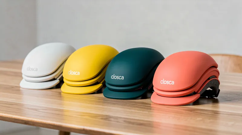 Découvrez le casque pliable pour un vélo pratique et tendance