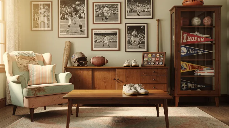 Découvrez le charme des sports d'époque dans votre décoration