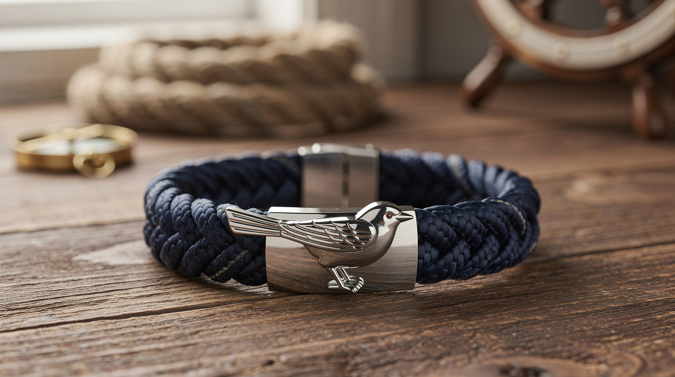 Découvrez le charme du bracelet homme marin luxe