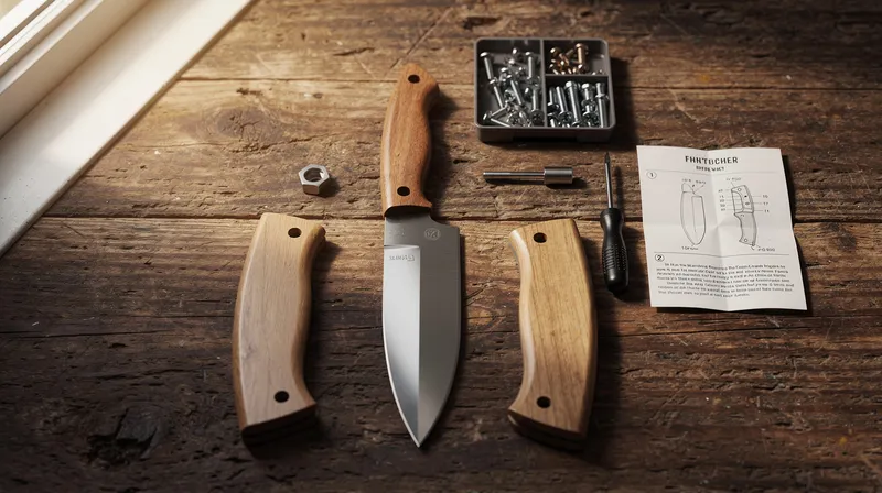 Découvrez le plaisir de créer votre couteau en kit à la maison