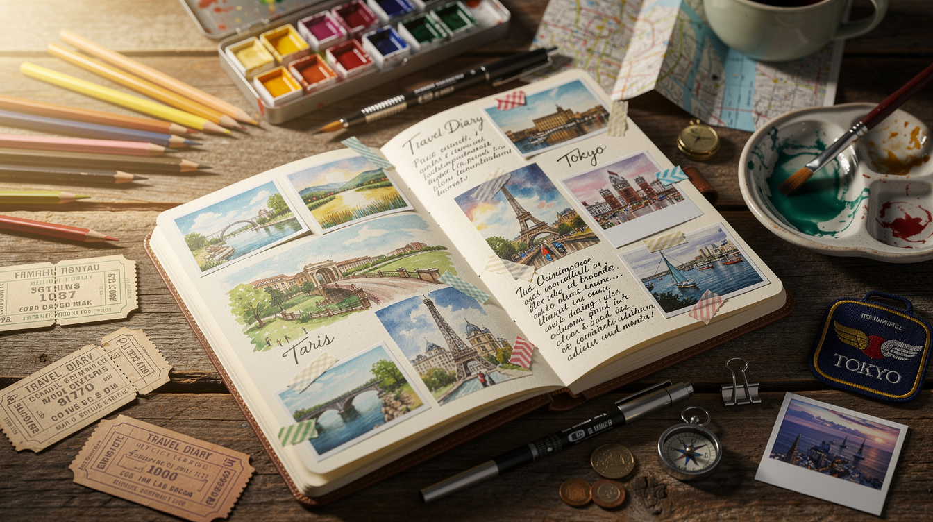 Découvrez les meilleurs conseils pour créer votre carnet de voyage Robin